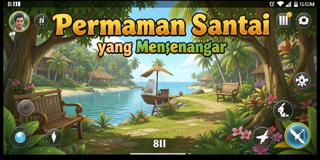 Tampilan gameplay Idle yang menarik dari 8II