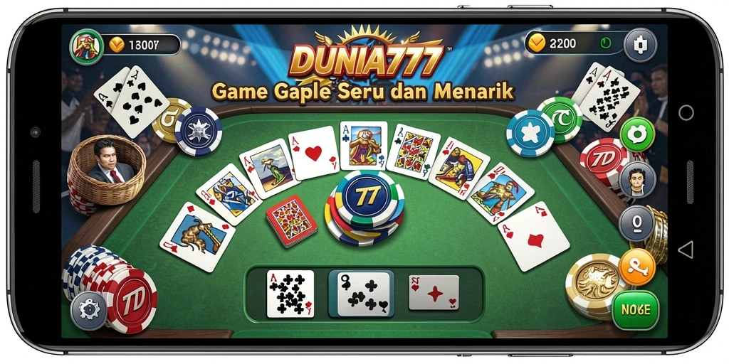 Tampilan gameplay DUNIA777 yang menarik dan interaktif.