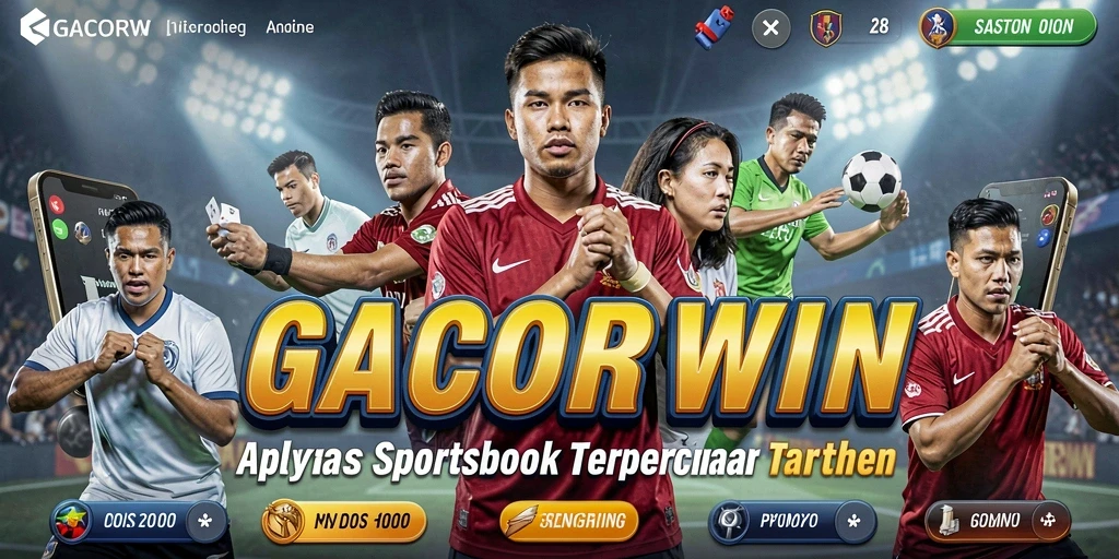 GACORWIN menunjukkan antarmuka intuitif untuk taruhan olahraga.