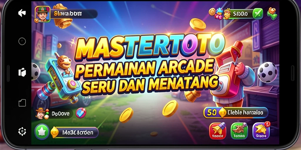 Tampilan gameplay MASTERTOTO yang seru dan penuh warna.