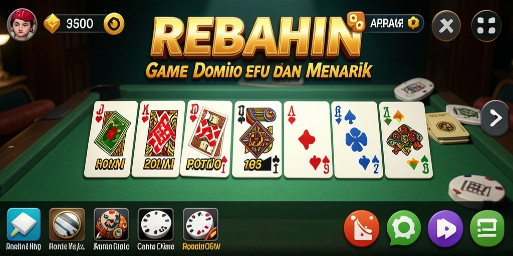 Tampilan gameplay seru di REBAHIN dengan fitur interaksi pemain.