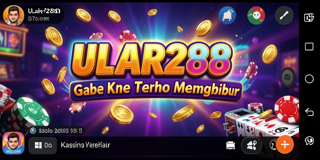 Screenshot gameplay <strong>ULAR288</strong> yang penuh warna dan menarik.